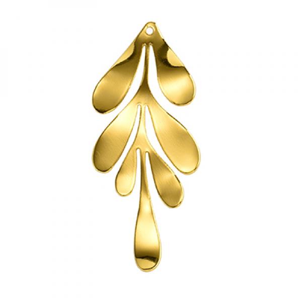 10pcs Forest Leaf Earring Necklace Pendant DIY Jewelry Accessories