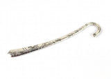 10PCS Tibetan Silver Floral Bookmarks