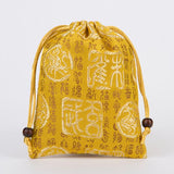 Silk Jewelry Bag 10x14cm Drawstring Pouch - 10Pcs/lot