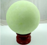 60MM Natural Quartz Crystal Glow Calcite Stone for DIY Jewelry