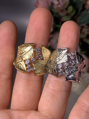 Monaco Statement Stackable Ring Women Wedding Dubai Punk Bridal Top Finger Rings