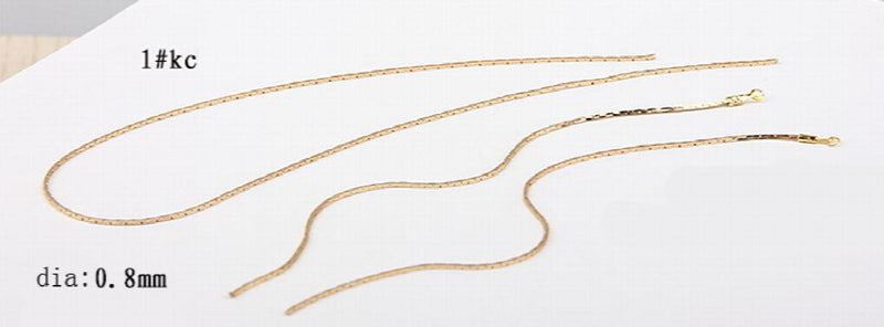Copper Chain Tassel Earrings DIY Material