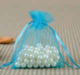 50pcs Assorted Sizes Organza Gift Packaging Bags Wedding Jewelry Pouches