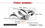 925 Silver Brooch Female National Jewelry Women Clothing Accessories
