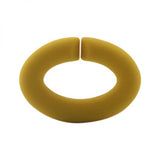 925 Silver Charms Beads Silicone Rubber Ring for European Bracelet