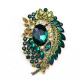 Africa Hot Pin Large Glass Brooch
