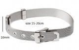 5% off Punk Men Jewelry Stainless Steel Adjustable Bracelet
