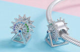 925 Silver Ferris Wheel Charms for Women Jewelry
