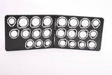 Hot High Portable US Folding Ring Sizes