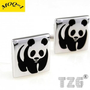 Cute Panda Cufflink Set