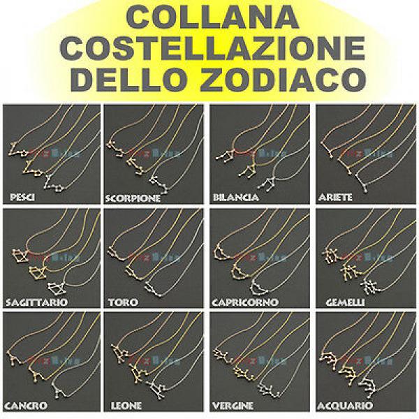 Zodiac Constellation Necklace - Zodiac Sign Jewelry