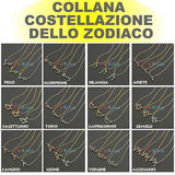 Zodiac Constellation Necklace - Zodiac Sign Jewelry