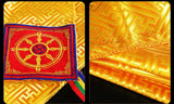 Buddhist Scripture Bag Manzab Pattern Embroidery Sutra Schoolbag Cloth