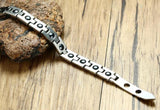 Jewelry Hologram Bracelet Stainless Steel Magnetic Therapy Adjustable