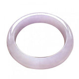 Cert. Pure Myanmar Jade A-Class 54-62mm Light Purple Bracelet
