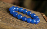 Natural Jade Agate Crystal Jewelry Bracelet