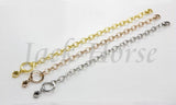 Stainless Steel Floating Charm Locket Bracelet Chain