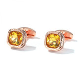 Crystal Cufflinks French Shirt Wedding Business Formal Accessories