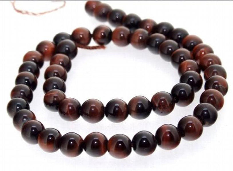 Red Tiger Crystal Stone Quartz 8mm Gemstone Loose Beads 15''