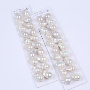 12-14mm Baroque Pearls - Pair for Earrings, Necklace, Pendant