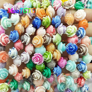Multicolor Coral Beads Jewelry Making Necklace Bracelet 8/10/12mm