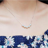 Natural Pearl Pendant 925 Sterling Silver Jewelry Women Gift