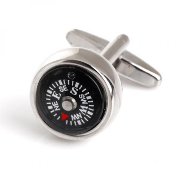 Compass Cufflinks Men's Shirts High Abotoaduras Jewelry