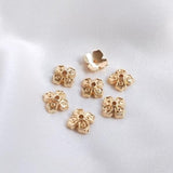 Beaded Flower Hat Caps Separator DIY Jewelry Making Accessories