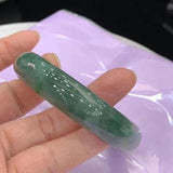 Natural Green Burmese Jadeite Bracelet 54mm-64mm Princess Jewelry