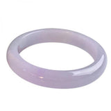 Zheru Jewelry Natural Myanmar Jade 54-62mm Princess Bracelet Gift for Her