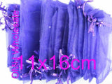 50pcs Purple Christmas Jewelry Bags 7x9-17x23cm BZ08-8
