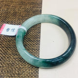 Natural Jadeite Bracelet Ice Bottom Green 54-62mm Female Gift