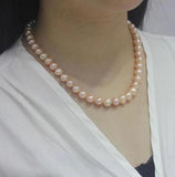 Freshwater Pearl Beads Choker Necklace for Women Weddings