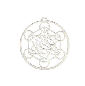 5pcs Archangel Metatron Charm Stainless Steel Charms for Jewelry Making