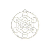 5pcs Archangel Metatron Charm Stainless Steel Charms for Jewelry Making