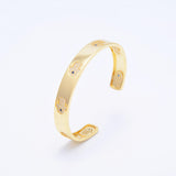 Women's Devil's Eye Hand of Fatima Bracelet with Zircon Hollow Heart