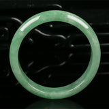 Zheru Jewelry Natural Myanmar Emerald 54-64mm Green Bracelet Princess Jewelry