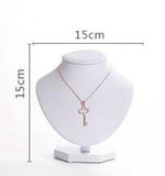 PU Jewelry Display Bust Shelf Ornament Holder Mannequin Rack Stand