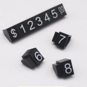 10pcs Adjustable Number Display Counter Stand Tag for Retail Shop