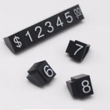 10pcs Adjustable Number Display Counter Stand Tag for Retail Shop