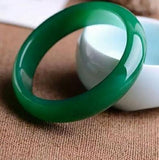 Zheru Jewelry Natural Agate Chalcedony Green Bracelet Princess Gift
