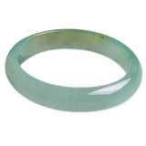 Zheru Jewelry Natural Myanmar Jade 54mm-62mm Bracelet for Mom Girlfriend