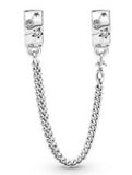 925 Sterling Silver Chain with Security