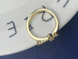 Classic Christian Sideways Cross Ring Christmas Gift