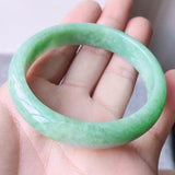 Natural Burmese Emerald Green 54-62mm Bracelet Princess Jewelry