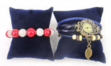 Sponge-Filled Dark Pillow for Bracelet & Bangle Display