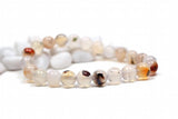 Dendritic Agate 8mm Stone Bracelet Lot of 5