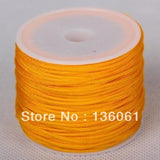 20 Colour 0.8mm Braided Nylon Thread 80m DIY Jewelry Necklace Bracelet Gift