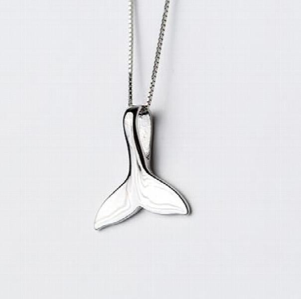 925 Silver Fish Tail Necklace Personalized Jewelry Women