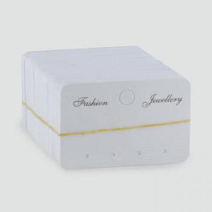 4 Hole Earring Card - Pack of 100
